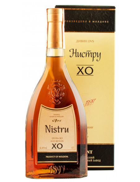 Купити Коньяк Ністру 8YO XO 0,5л в коробці Kvint
