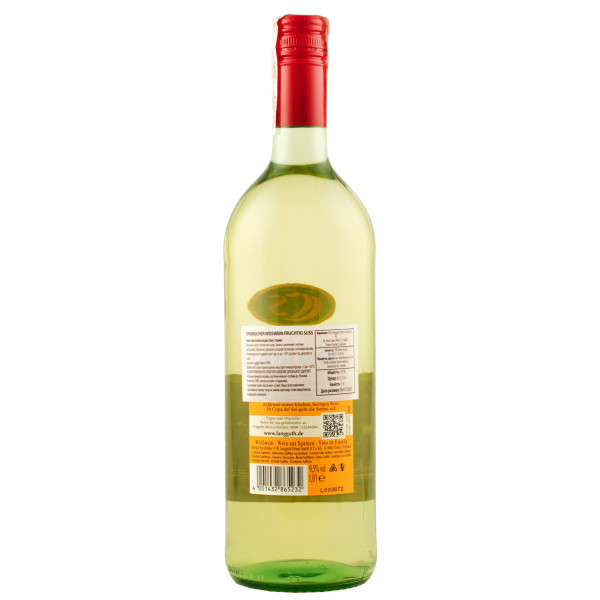 Купити Вино Copa del Sol fruchtig-sub weib біле напівсолодке 1л