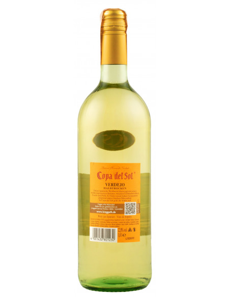 Купити Вино Copa del Sol Verdejo белое полусухое 1л