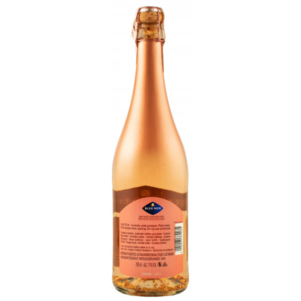 Купити Вино ігристе Blue Nun 24K Rose Edition рожеве сухе
