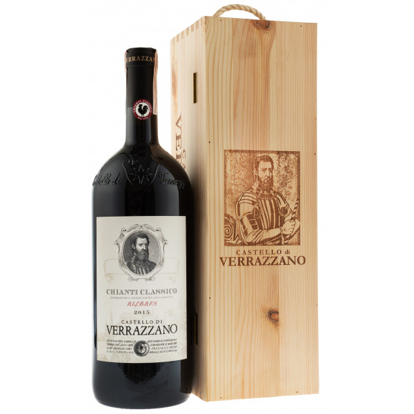 Купити Вино Chianti Classico DOCG Riserva червоне сухе 1,5л Verazzano
