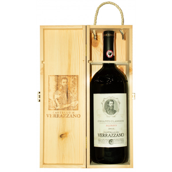 Купити Вино Chianti Classico DOCG Riserva червоне сухе 1,5л Verazzano