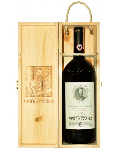 Купити Вино Chianti Classico DOCG Riserva червоне сухе 1,5л Verazzano