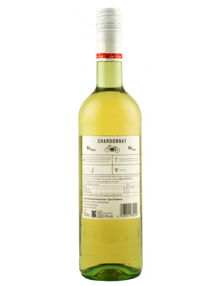 Купити Вино безалкогольне Chardonnay біле напівсолодке Be Free