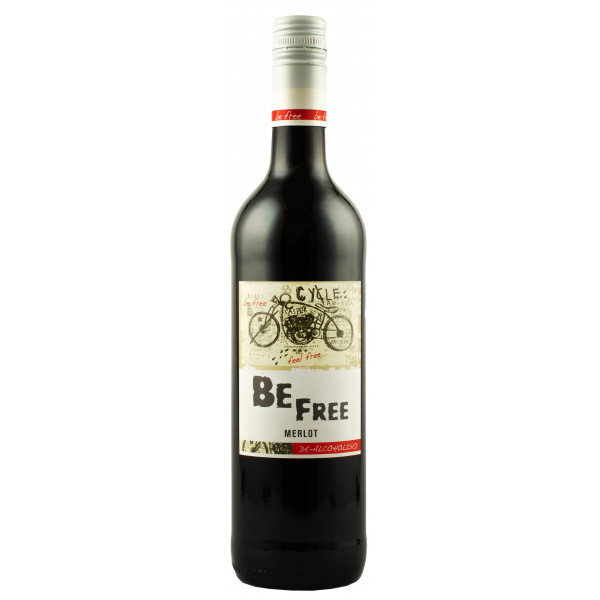 Купити Вино безалкогольне Merlot червоне напівсолодке Be Free