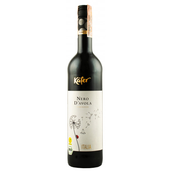 Купить Купить Вино Nero d Avola Bio Vegan DOC Kafer красное сухое