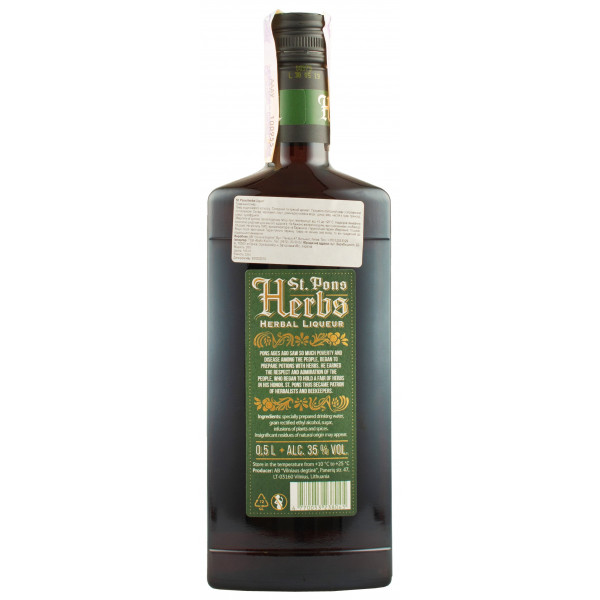 Купити Лікер St. Pons Herbs 0,5л