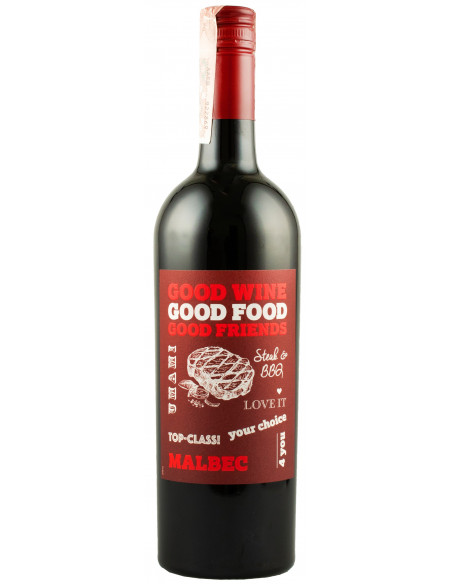 Купити Вино Steak&BBQ Malbec червоне сухе 3G