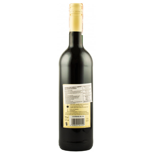 Купити Вино Shiraz Cabernet-Sauvignon червоне сухе Сaptain Cook