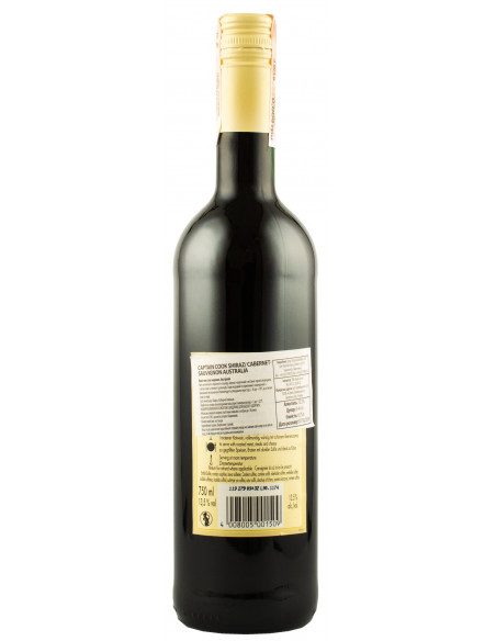 Купити Вино Shiraz Cabernet-Sauvignon червоне сухе Сaptain Cook