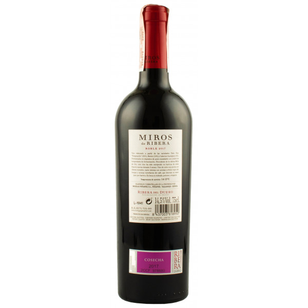 Купить Купить Вино Miros de Ribera Roble красное сухое