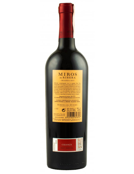 Купити Вино Miros de Ribera Crianza червоне сухе
