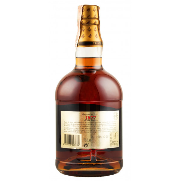 Купити Бренді 1877 Solera Reserva 0,7л M.Misa Solera