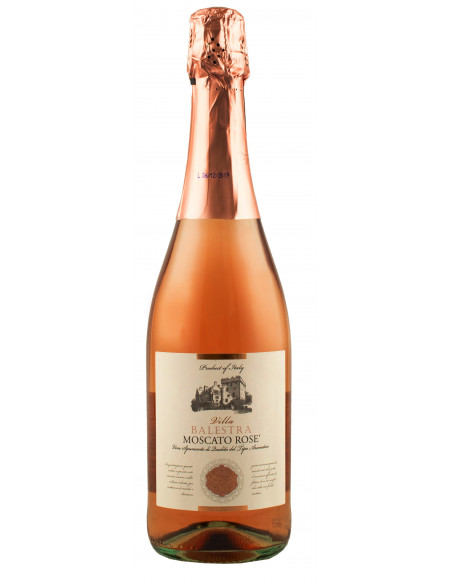 Купить Вино игристое Moscato Spumante розовое полусладкое Villa Balestra