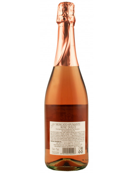 Купить Вино игристое Moscato Spumante розовое полусладкое Villa Balestra