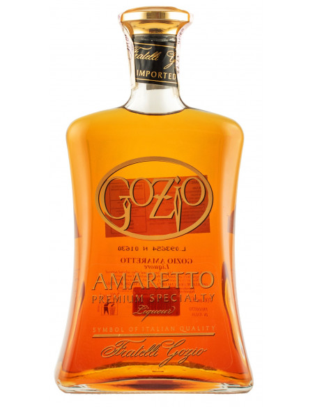 Купити Лікер Amaretto Gozio 0,7л металевий тубус Franciacorta