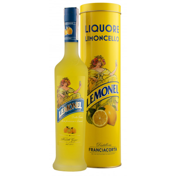 Купить Купить Ликер Lemonel 0,5л металлический тубус Franciacorta