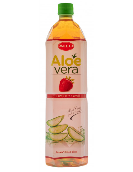 Купити Алое вера Aleo Strawberry з полуницею 1,5л