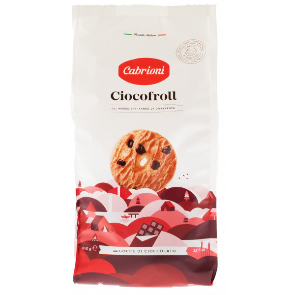 Купить Купить Печенье Biscotti Ciocofroll 650г Италия Cabrioni