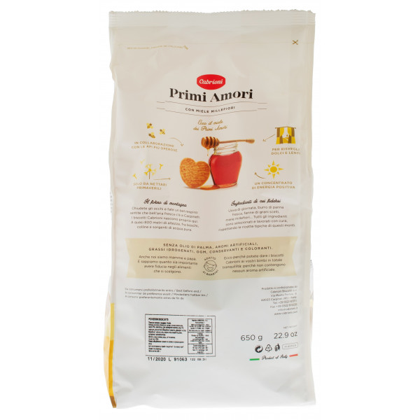 Купить Купить Печенье Primi Amori 650г Италия Cabrioni