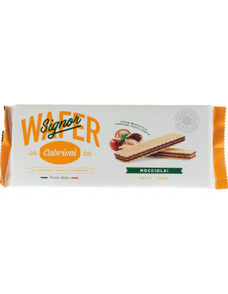 Купить Купить Вафли с фундуком Wafers Piu Nocciola 150г Италия Cabrioni