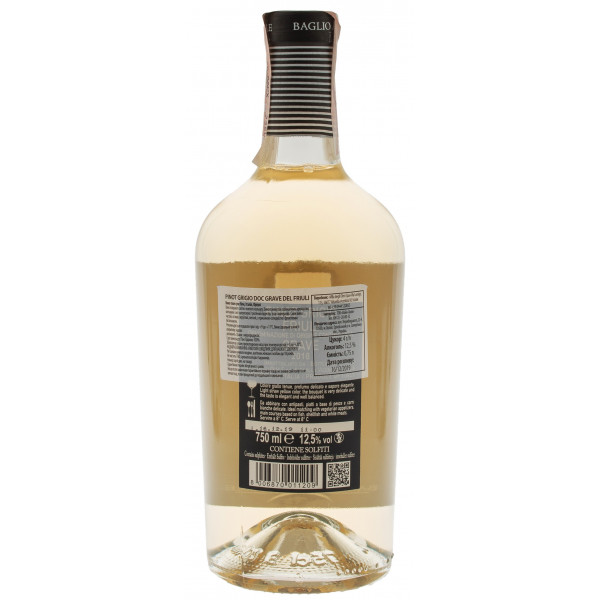 Купити Вино Pinot Grigio DOC біле сухе Baglio al Sole