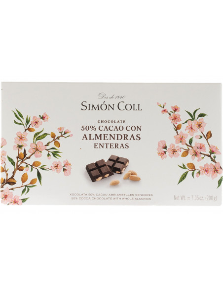 Купити Шоколад Y Almendras Enteras темний з мигдалем 50% 200г Simon Coll