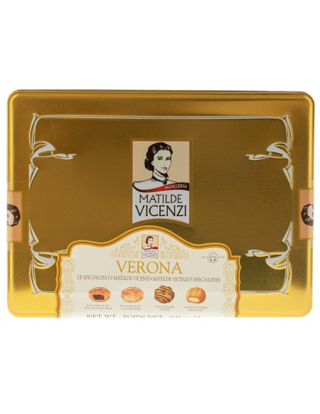Купить Купить Печенье Verona 907г ж/б Италия Vicenzi