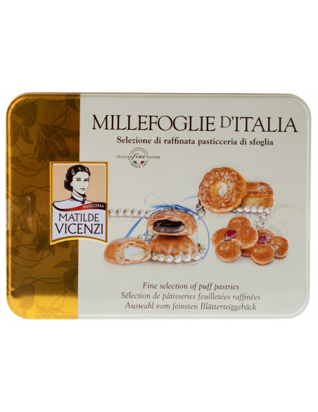 Купить Купить Печенье Millefoglie D\'italia 375г ж/б Италия Vicenzi