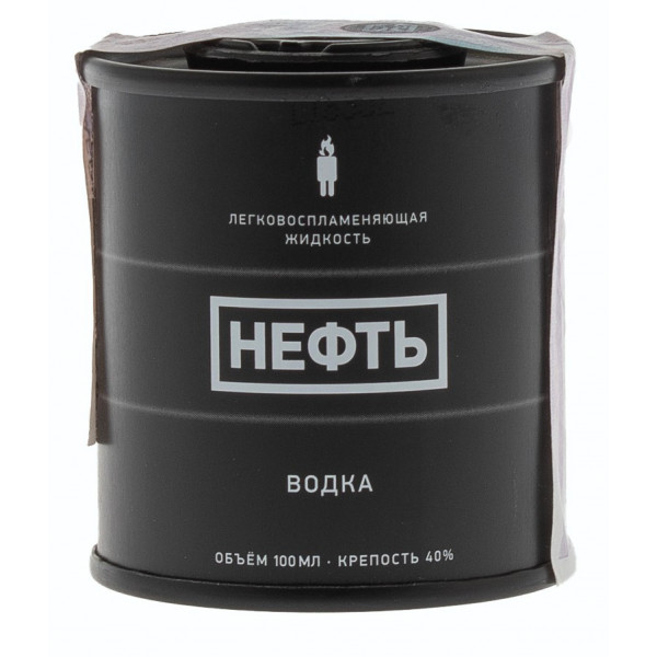 Купить Купить Баррель водки Neft black 0,1л Австрия