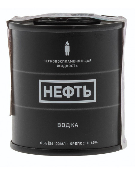 Купить Купить Баррель водки Neft black 0,1л Австрия