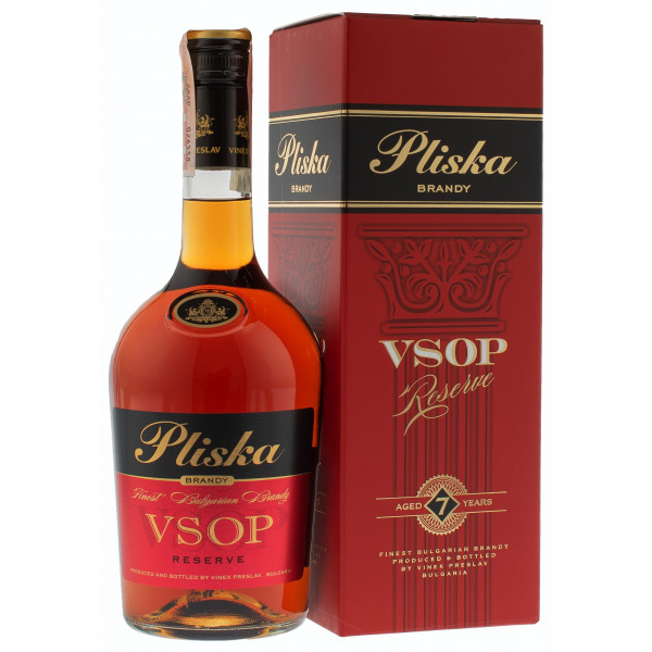 Купить Купить Бренди Pliska Reserve VSOP 0,7 коробка
