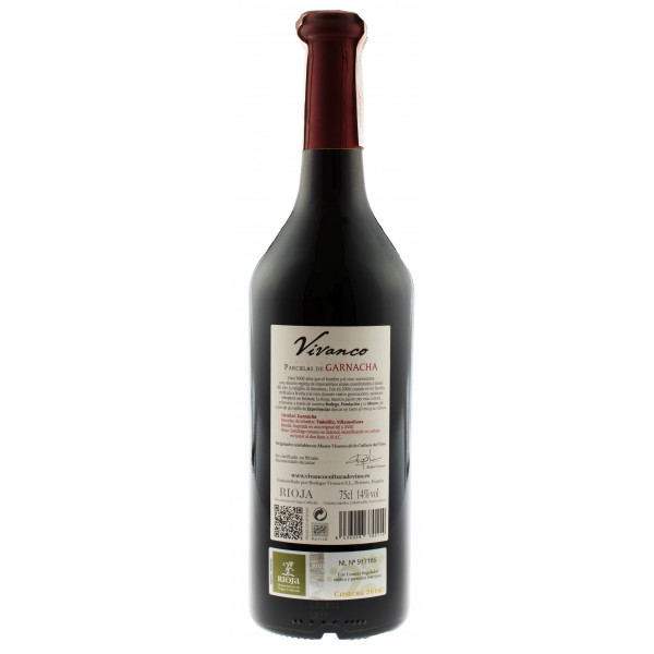 Купити Вино Coleccion Vivanco Parcelas de Garnacha 2014 червоне сухе
