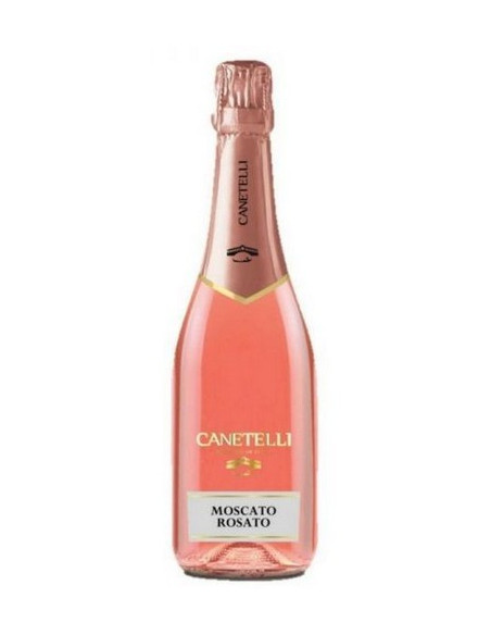 Купити Вино ігристе Moscato Canetelli рожеве солодке Canetelli