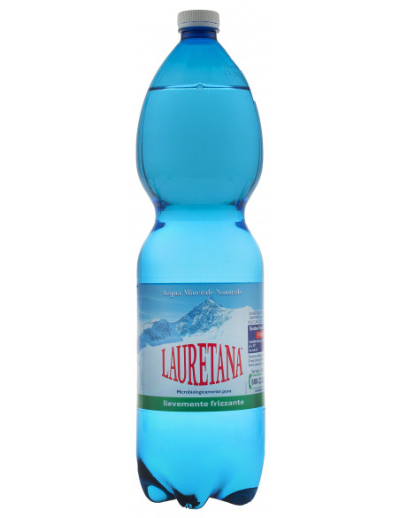 Купити Мінеральна вода природна слабо газована Lauretana Naturale 1,5л пет