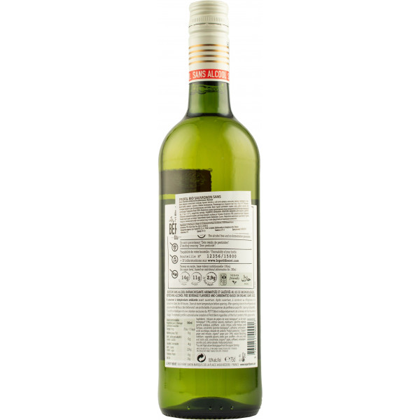 Купить Купить Вино без алкогольное Le Petit Beret Organic Sauvignon