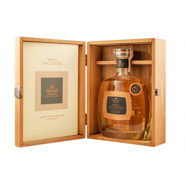 Купити Граппа Grappa Nebbiolo Da Barbaresco Incanto 0,7л дер.коробка Mazzetti