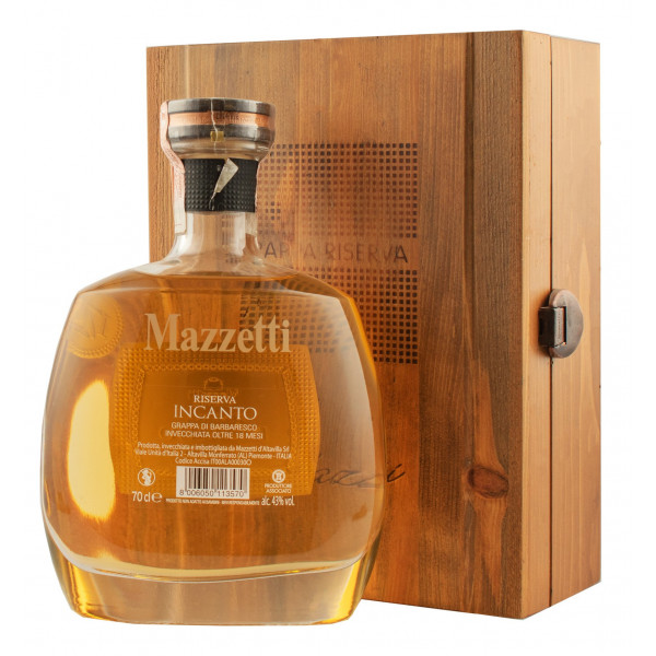 Купить Купить Граппа Grappa Nebbiolo Da Barbaresco Incanto 0,7л дер.коробка Mazzetti