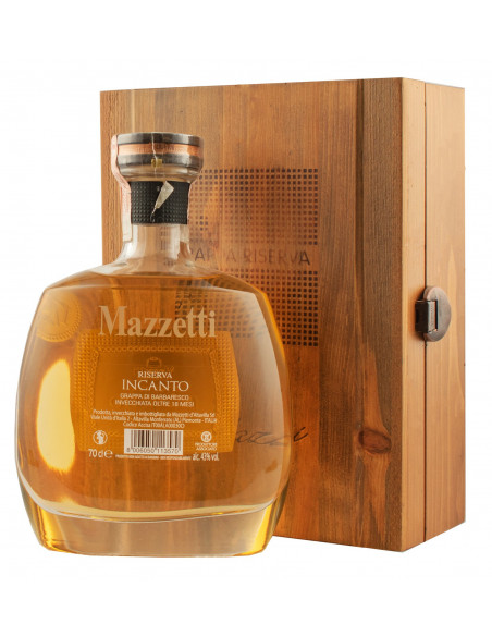 Купити Граппа Grappa Nebbiolo Da Barbaresco Incanto 0,7л дер.коробка Mazzetti