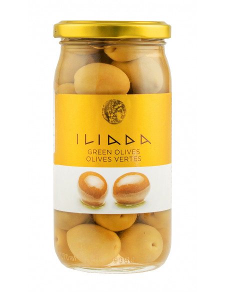 Купить Купить Оливки зеленые ILIADA Green Olives 370г