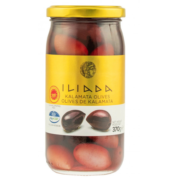 Купити Оливки чорні ILIADA Kalamata 370г