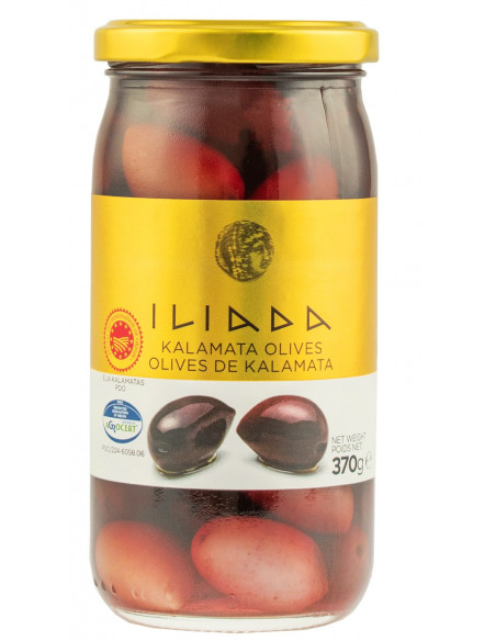 Купить Купить Оливки черные ILIADA Kalamata 370г