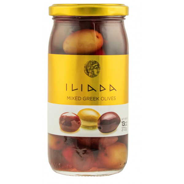 Купити Оливки чорні та зелені ILIADA 370г