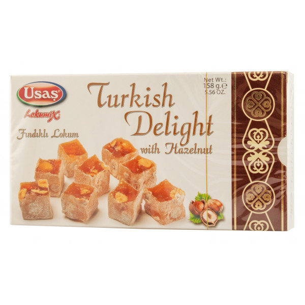 Купить Купить Рахат-Лукум Turkish Delight With Hazelnut з фундуком 158г USAS