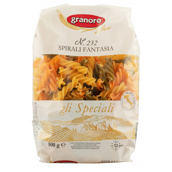 Купить Купить Паста SPIRALI FANTASIA 500г Granoro