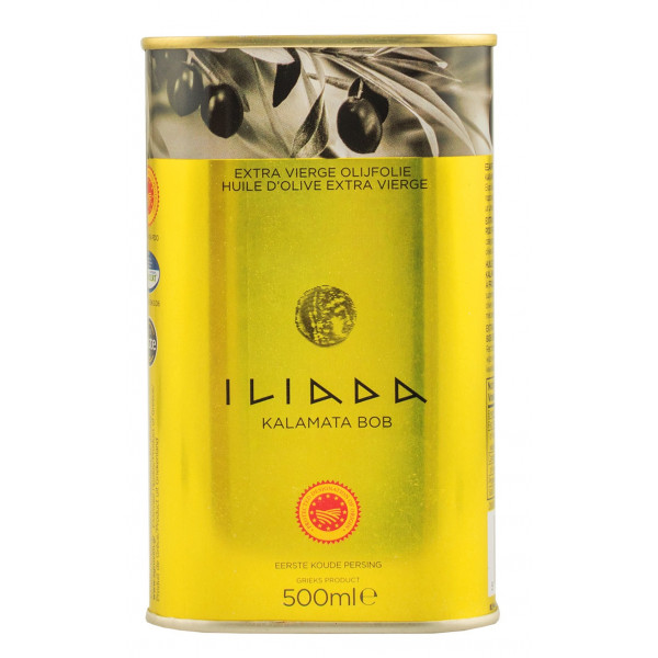 Купити Оливкова олія Exclusive ILIADA PDO Kalamata 0,5л ж/б
