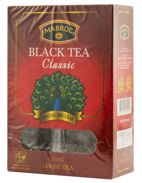 Купить КупитьЧай черный Orange Pekoe 250г картон Mabroc