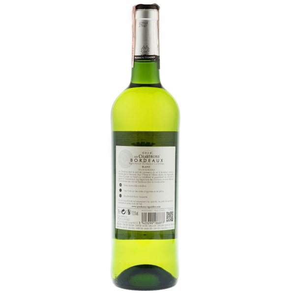 Купить Купить Вино Bordeaux Blanc Sec 2016 белое сухое 0,75 Chartrons