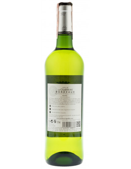 Купити Вино Bordeaux Blanc Sec 2016 біле сухе 0,75л Chartrons
