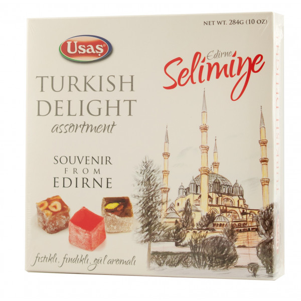 Купити Асорті Рахат-Лукум Selimiye Pistachio Hazeln Rose 284г USAS